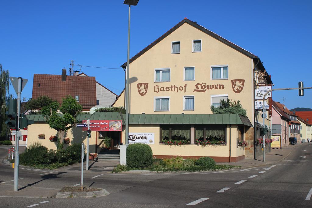 Hotel-Restaurant Loewen Suessen Exterior foto